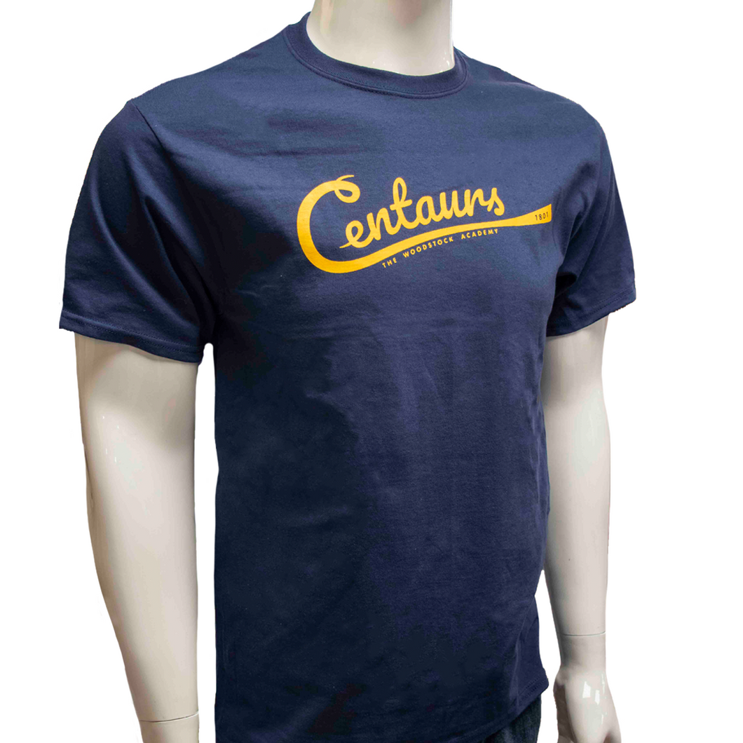 Men's Centaur Script Crew t shirt