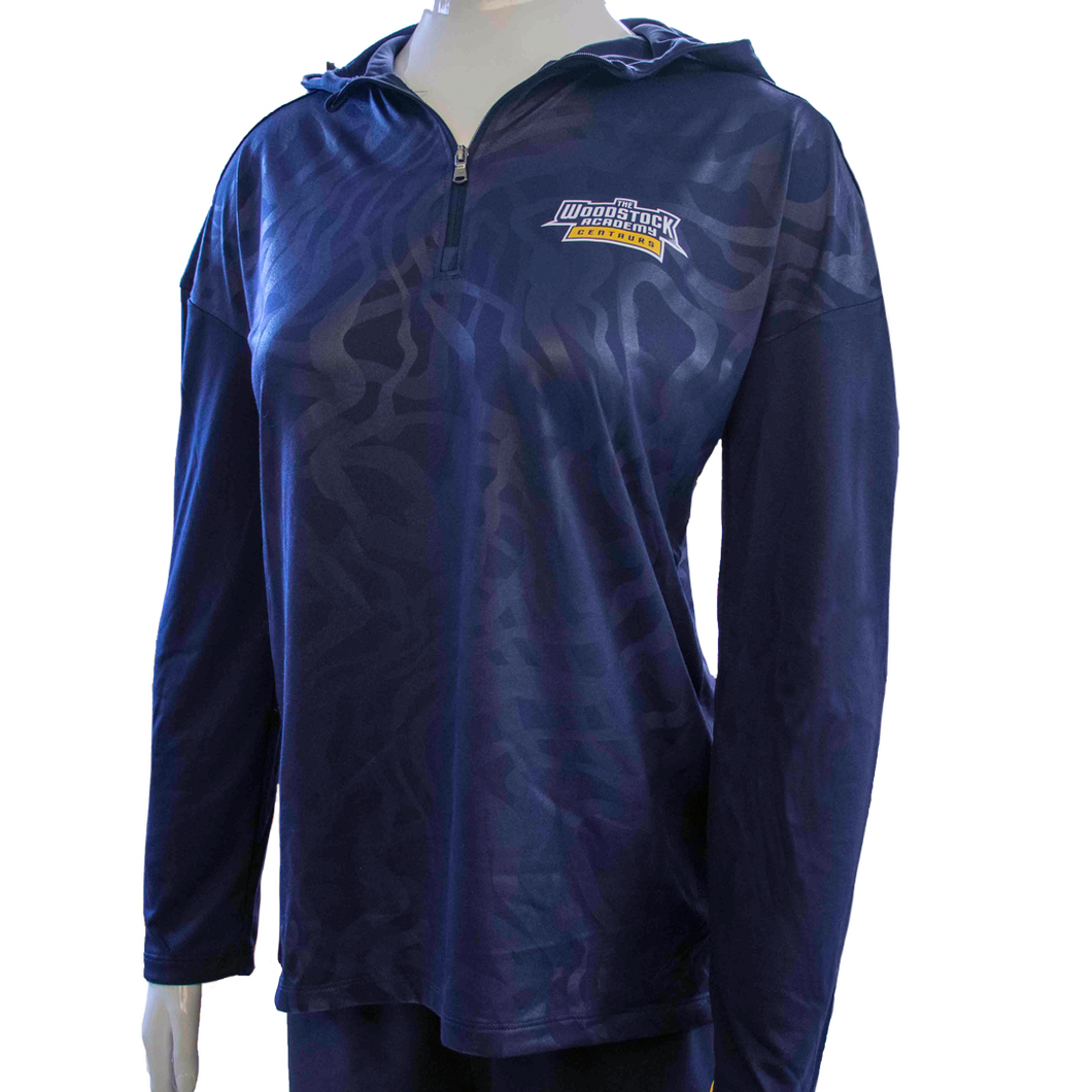 Women's Locker Emboss Quarter Zip